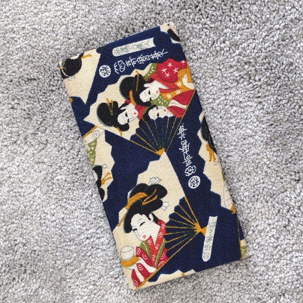 Japanese Kimono Print Wallet